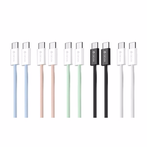 Devia кабель Smart EC325 PD USB-C - USB-C 1,0 м 60W 3A черный