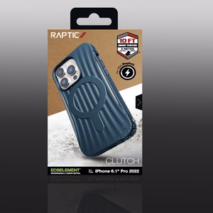 Raptic X-Doria Clutch Case iPhone 14 Pro MagSafe tagakattega sinine