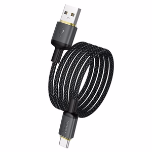 Cable USB A to USB C Hoco 3A 1 m X128 Benefit black