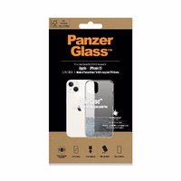PanzerGlass ClearCase antibacterial ümbris with Military Grade certificate jaoks iPhone 13 / 14 / 15 - läbipaistev