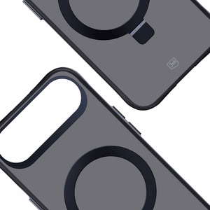 3mk Smoke Чехол Mag&Stand для iPhone Air - чёрный