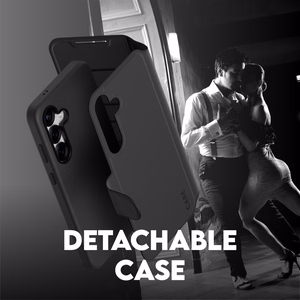 CARE by PanzerGlass Feature Tango 2in1 Wallet Ümbris jaoks Samsung Galaxy S25+ - Must
