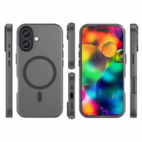 Magnetic Abrasive iPhone 17 Ümbris Compatible with MagSafe - Matt Must