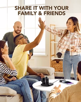 Powerbank Veger Pogo (W007CK) komplekt 4 x 5000 mAh must