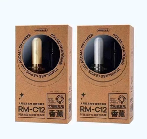 CAR AIR FRESHENER REMAX TIMEGLASS RM-C12 SILVER