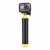 Rubber Floating Hand Grip Telesin jaoks Action and Sport Cameras (GP-MNP-300-YL)