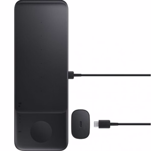 Juhtmevaba laadija Samsung Trio EP-P6300TWEGEU valge 25W (laadija ja kaabliga) / 100% originaal /