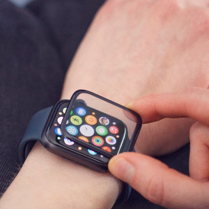 Wozinsky Watch Glass hübriid AirTag klaas must