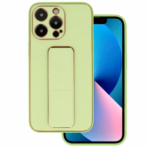 TEL PROTECT Leather Luxury Stand Case for Iphone 11 Pro Mint