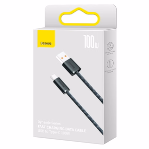 USB cable Baseus Dynamic 100W USB-A to Type-C 1.0m CALD000616