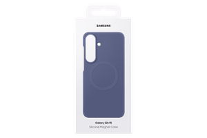 Sinakaslilla Samsungi silikoonist magnetümbris Galaxy S26 FE-le