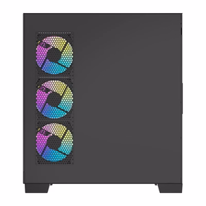 Arvutikorpus DarkFlash K430 + 6 ventilaatorit (must)