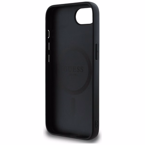 GUESS ümbris jaoks IPHONE 16e (SE 4 2025) compatible with MagSafe GUHMPSE4P4SM4MK (PU 4G Small 4G and Classic) must