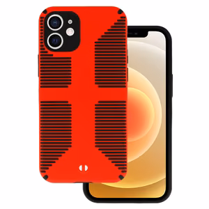 TEL PROTECT Grip Ümbris jaoks Iphone 12 Punane