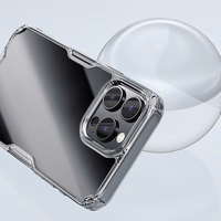 Nillkin Nature Pro Ümbris jaoks iPhone 16 Pro - läbipaistev and valge