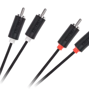Cabletech Standard 2 RCA–2 RCA kaabel, 1 m
