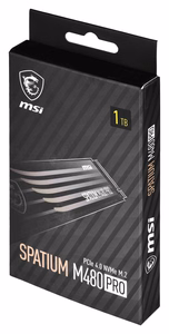 MSI SPATIUM M480 PRO PCIe 4.0 NVMe M.2 1TB PCI Express 4.0 3D NAND
