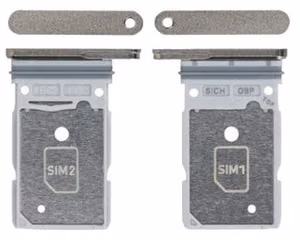 SIM card holder Samsung S938 S25 Ultra Dual Must/Hall/Jade Roheline/Roosa Kuldne original (service pack)