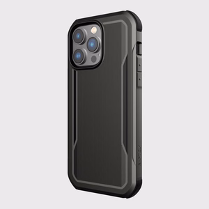 Raptic X-Doria Fort ümbris iPhone 14 Pro Max koos MagSafe soomustatud kaitsekattega must