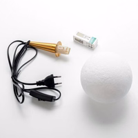 Moon laua lamp ASTRONAUT sitting Kunst Deco (mudel 4) AMTL