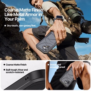 Ümbris Dux Ducis Shld Apple iPhone 17 must (Umbra Pattern)
