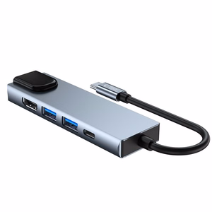 HUB Tech-Protect V3 5in1 USB-C - USB-A 3.0 / USB-A 2.0 / USB-C / HDMI / RJ45 - hall