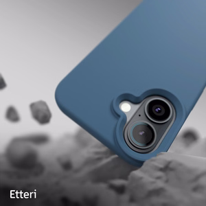 Etteri silikoonümbris iPhone 16 6,1", tumesinine