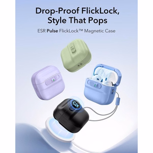 ESR Pulse HaloLock MagSafe  Apple AirPods 4 / 5 ümbris, helesinine