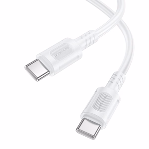 USB cable Borofone BX111 60W USB-C to USB-C 1.0m white