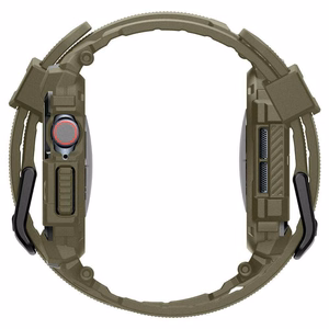 SPIGEN ümbris RUGGED ARMOR "PRO" jaoks APPLE Watch 10 (46 mm) vintage khaki