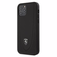 Ferrari FEOGOHCP12MBK iPhone 12/12 Pro 6.1" must/must kõvakott Off Track perforeeritud