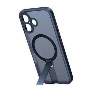 Torras Pstand Spin ümbris iPhone 16 Plus'ile (must)