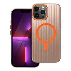 Ümbris SIMPLY compatible with MagSafe jaoks IPHONE 13 Pro Max titanium desert