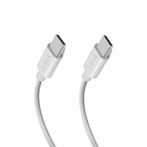 SBS TECABLETISSUETCC2G Kaabel 2 x USB-C 2m 60W koos Power Delivery - hall