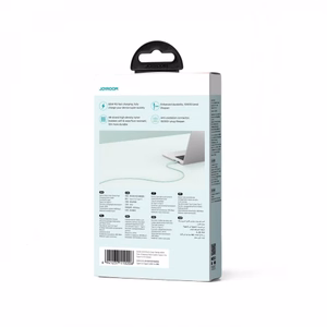 Joyroom Multi-Color Series S-A34 USB-C / USB-C PD 60W kaabel 1m - roheline