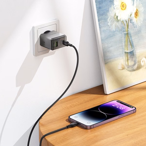 Borofone Wall laadija BN20 Lena - USB + Type C - PD 35W hall