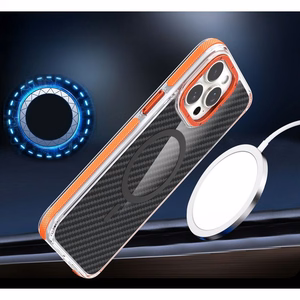 FIBER Ümbris comapitble with MagSafe for XIAOMI Redmi Note 15 Pro 4G oranž