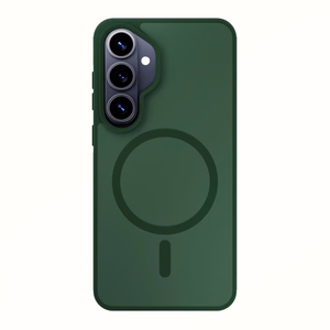 Samsung Galaxy S26 – 3mk Smoke MagCase roheline telefoniümbris