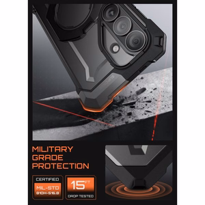 Supcase UB Grip Mag MagSafe ümbris Samsung Galaxy S26 jaoks - must