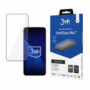 Honor Magic8 Lite – 3mk HardGlass Max must telefoni ekraanikaitse