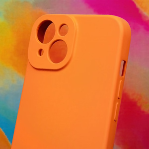 Silikoonist ümbris Xiaomi Redmi 13c 5G oranžile