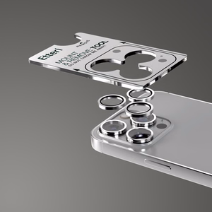Etteri camera lens protector jaoks iPhone 15 Pro / 15 Pro Max titanium hall