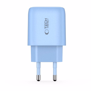 Tech-Protect NCA20 PD 20W QC3.0 USB-A / USB-C Wall Laadija - sinine