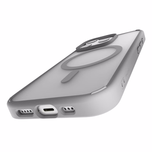 Puro Gradient MagSafe Silicone Ümbris jaoks iPhone 16 Pro - Hõbedane