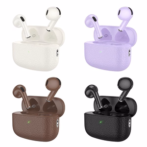 HOCO juhtmevaba kõrvaklapid bluetooth TWS EQ15 purple