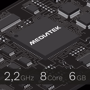 Krüger&Matz KM1078 tahvelarvuti 6 GB RAM 128 GB Octa-Core (10,95") Wi-Fi 5 (802.11ac) Android 15