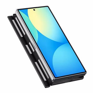 Spigen AirSkin Aramid MagFit MagSafe ümbris mudelile Samsung Galaxy Z Fold 8 Ultra – must
