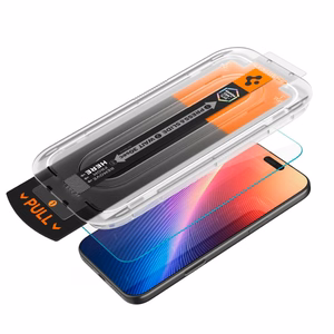 Spigen Glas.TR EZ Fit Pro Privaatsus Glass jaoks iPhone 16 Pro / 17 / 17 Pro