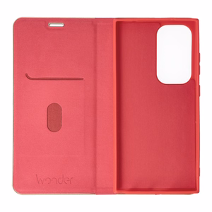 Wonder Frame Ümbris jaoks Samsung Galaxy S24 Ultra punane