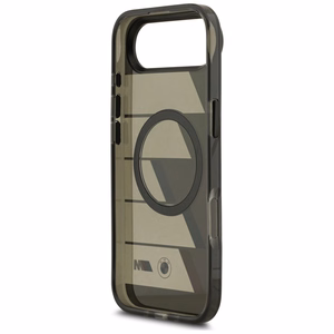 BMW M IML Metal Buttons Tricolor Lines MagSafe Ümbris jaoks iPhone Air - hall